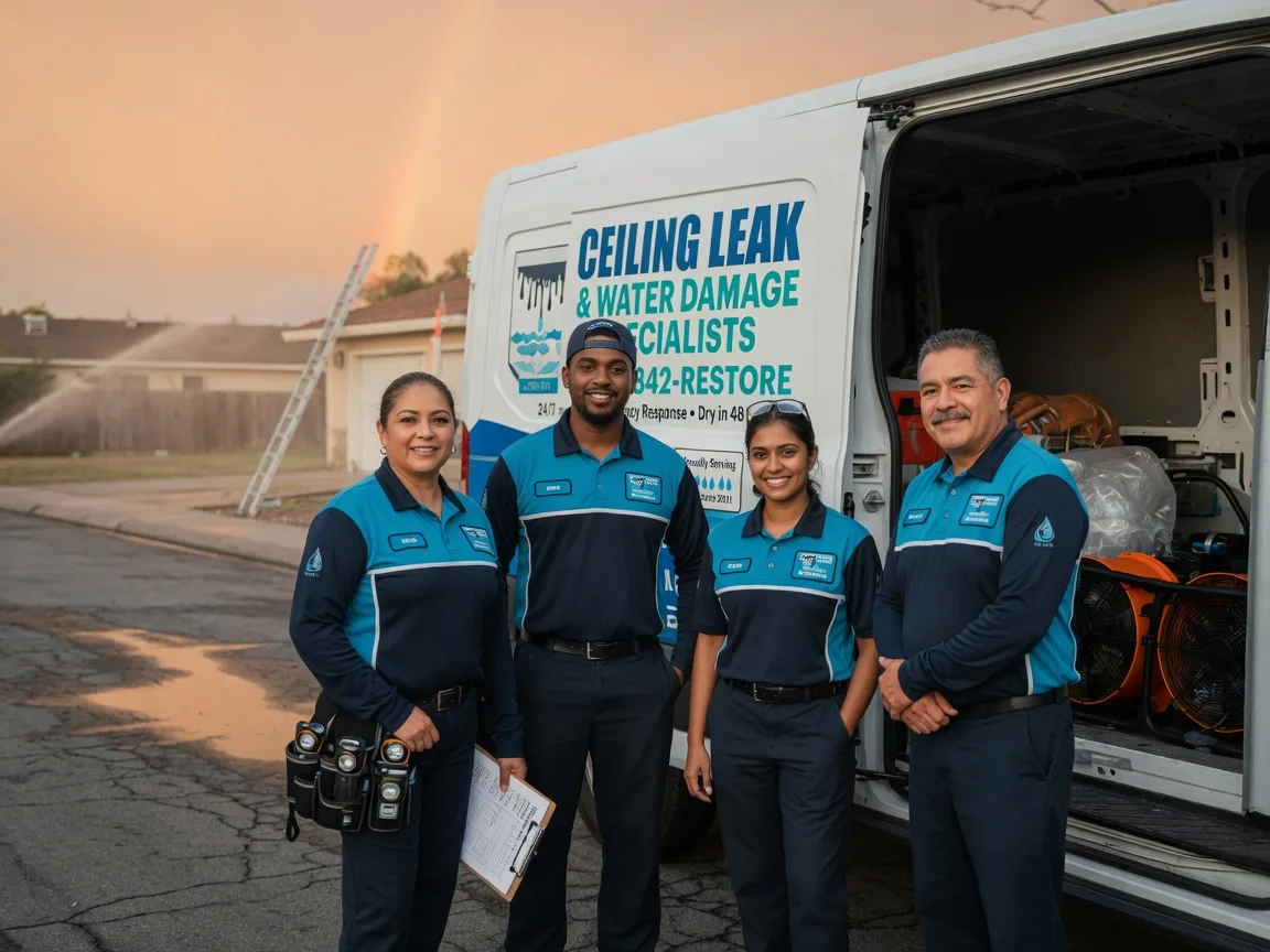 Ceiling Leak Cleanup company in New Franken, WI