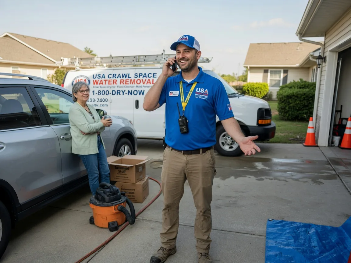 Crawl Space Water Removal New Franken, WI FAQs
